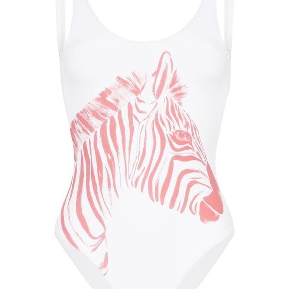 Onia NWT Rachel zebra print swimsuit🩱🌴😍 - Picture 4 of 13